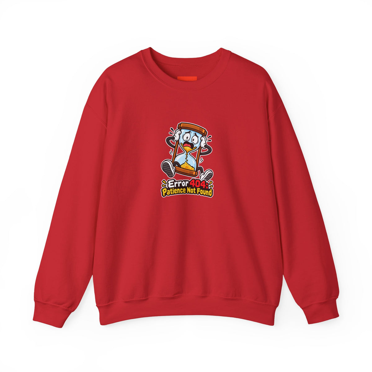 Error 404: Patience Not Found Funny Tech Sweatshirt