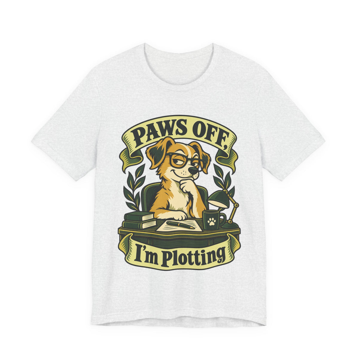 Paws Off, I’m Plotting Funny Pet Humor T-Shirt