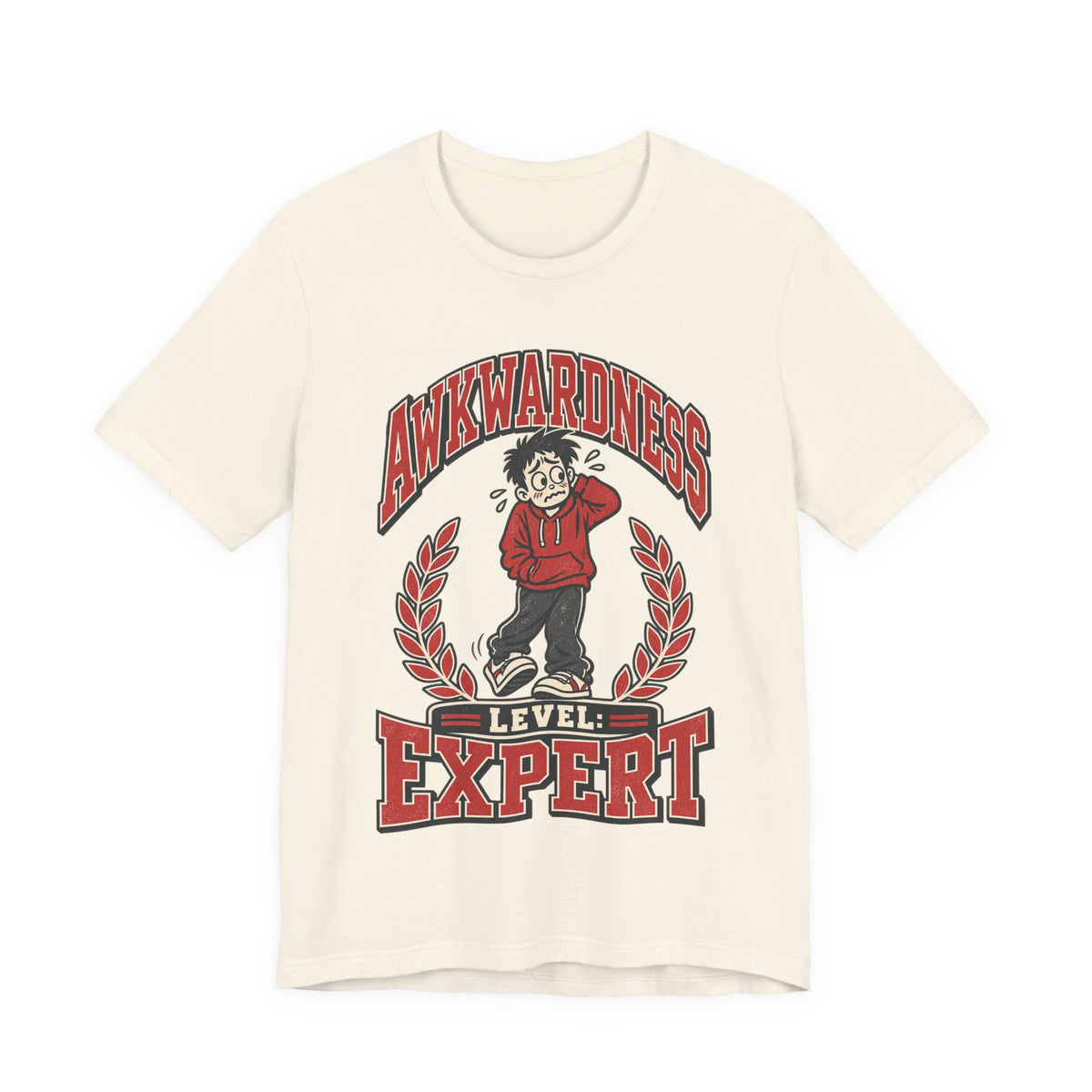 Awkwardness Level: Expert Funny Introvert T-Shirt