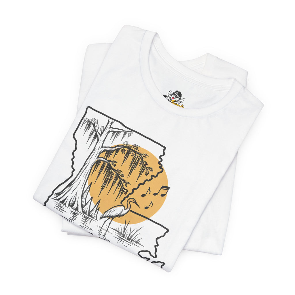 Laissez les bons temps rouler Funny Typography T-Shirt