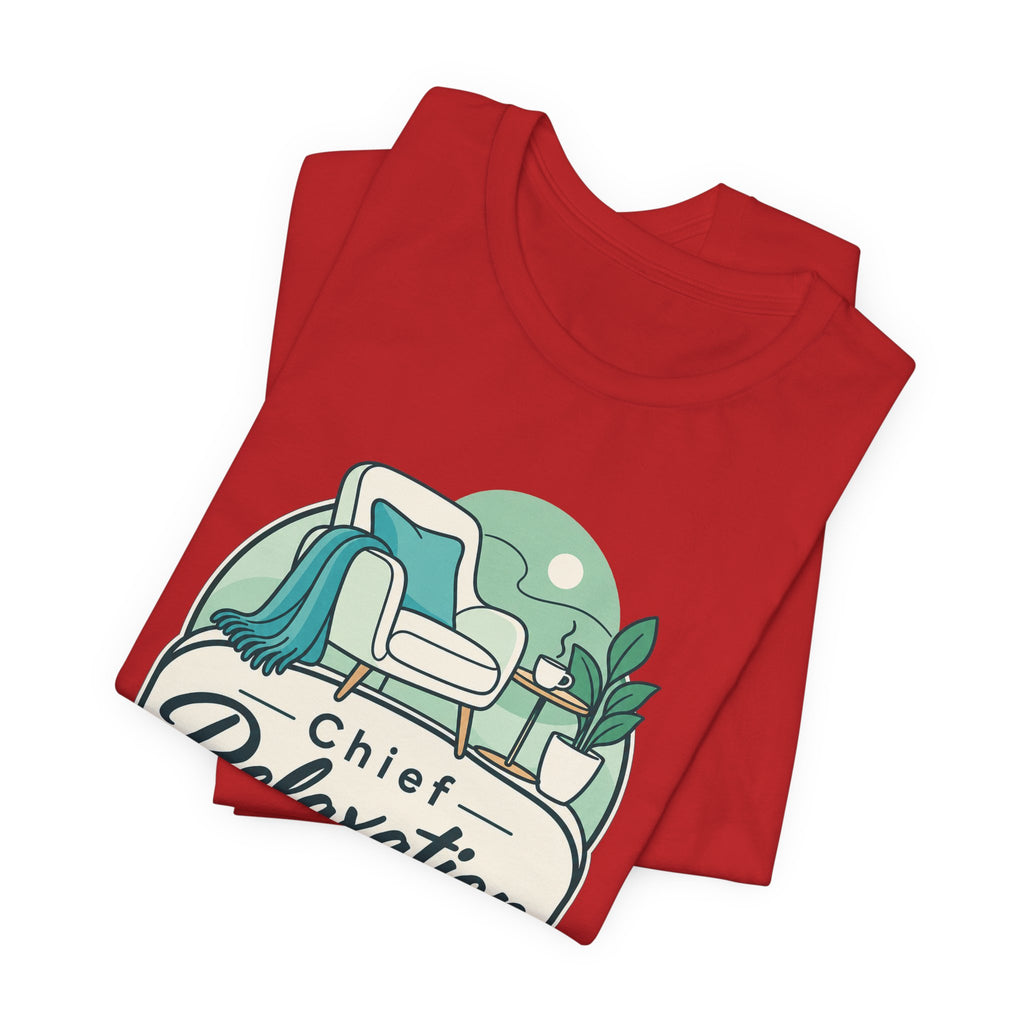 Chief Relaxation Officer Funny Office T-Shirt