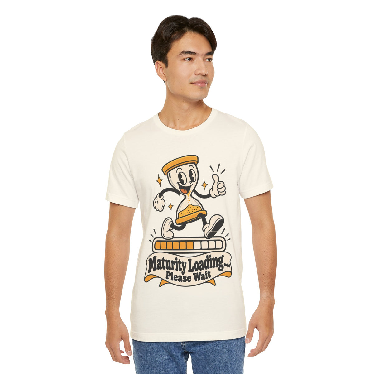 Maturity Loading... Please Wait Funny Self-Deprecating T-Shirt