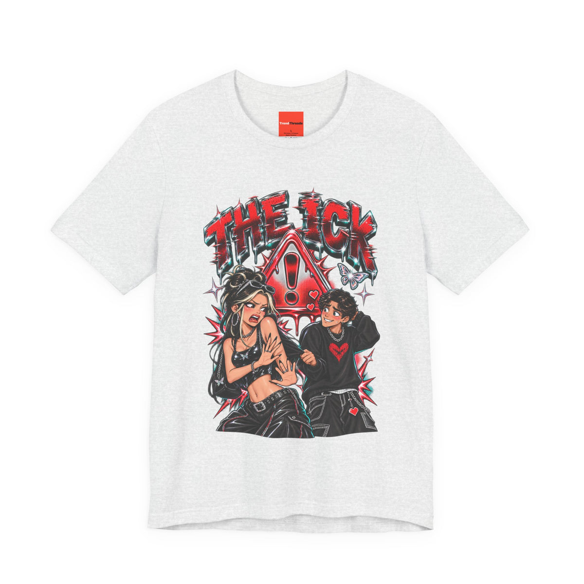 THE ICK Funny Y2K Graphic T-Shirt