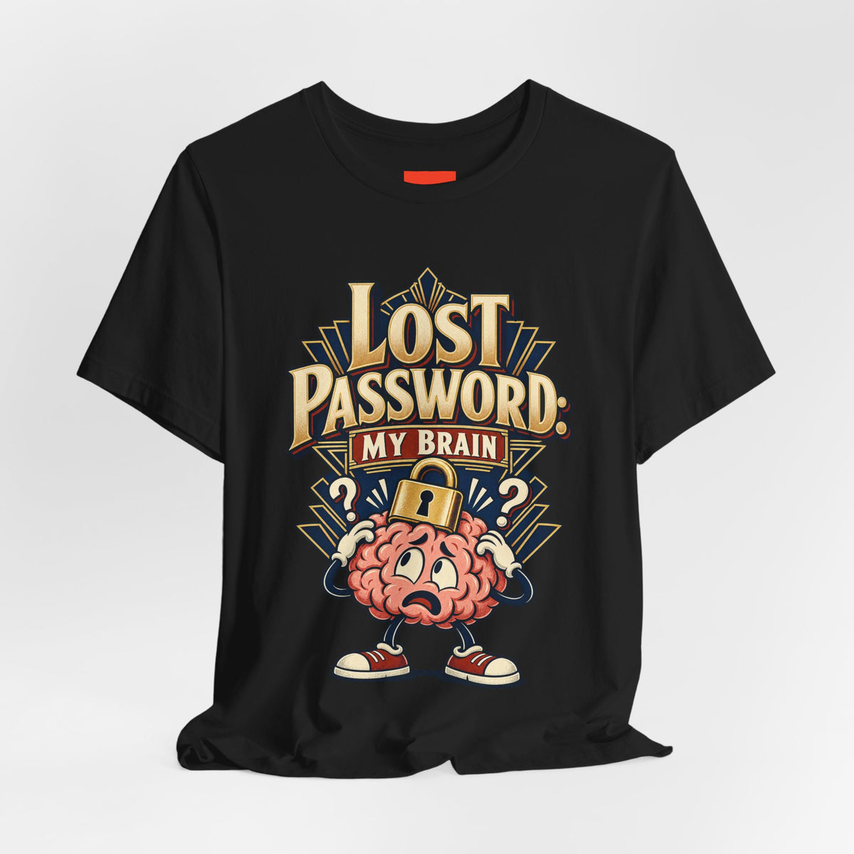 Lost Password: My Brain Funny IT T-Shirt