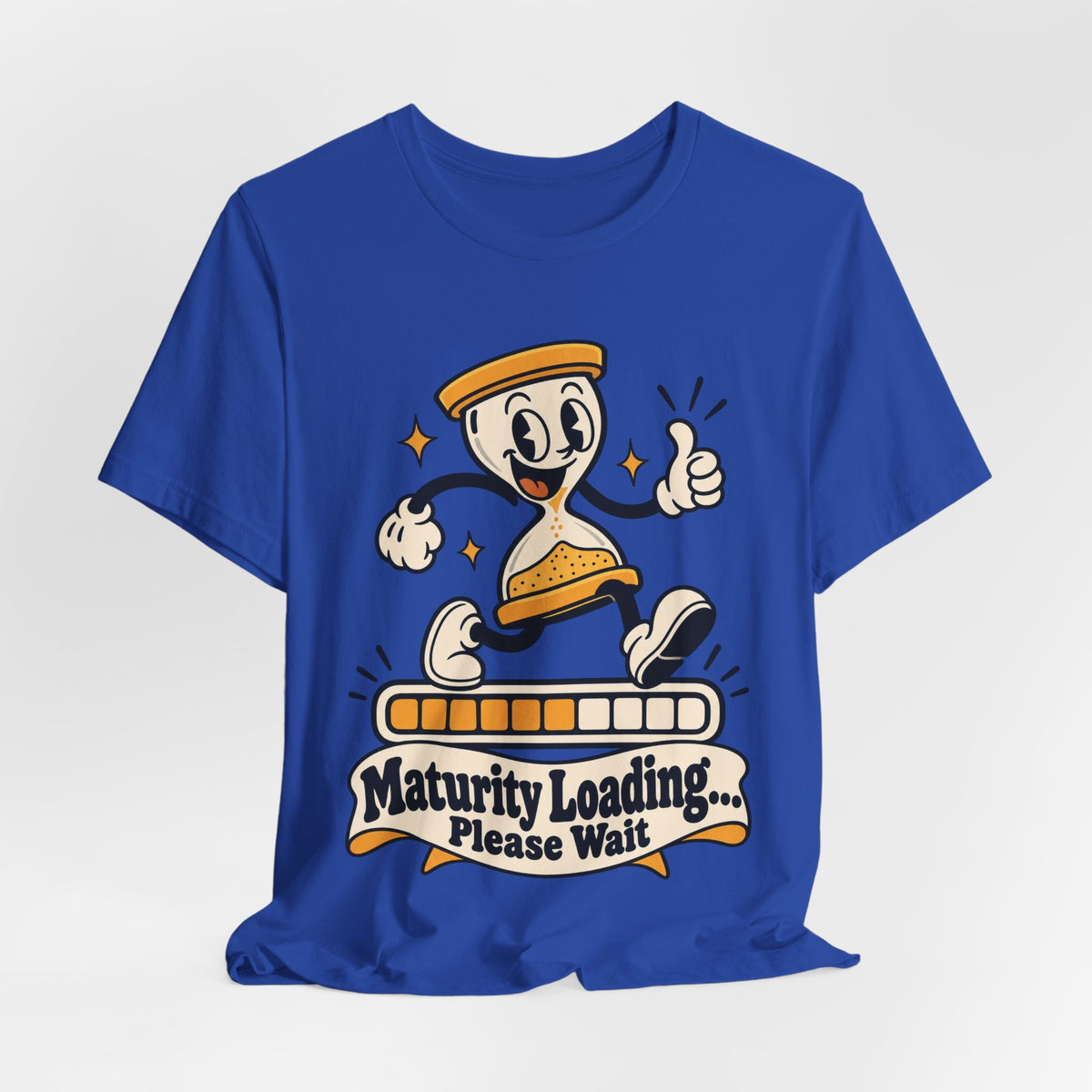Maturity Loading... Please Wait Funny Self-Deprecating T-Shirt