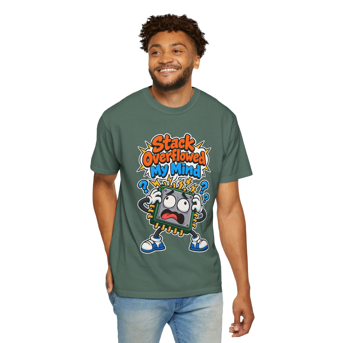 Stack Overflowed My Mind Funny Programmer T-Shirt