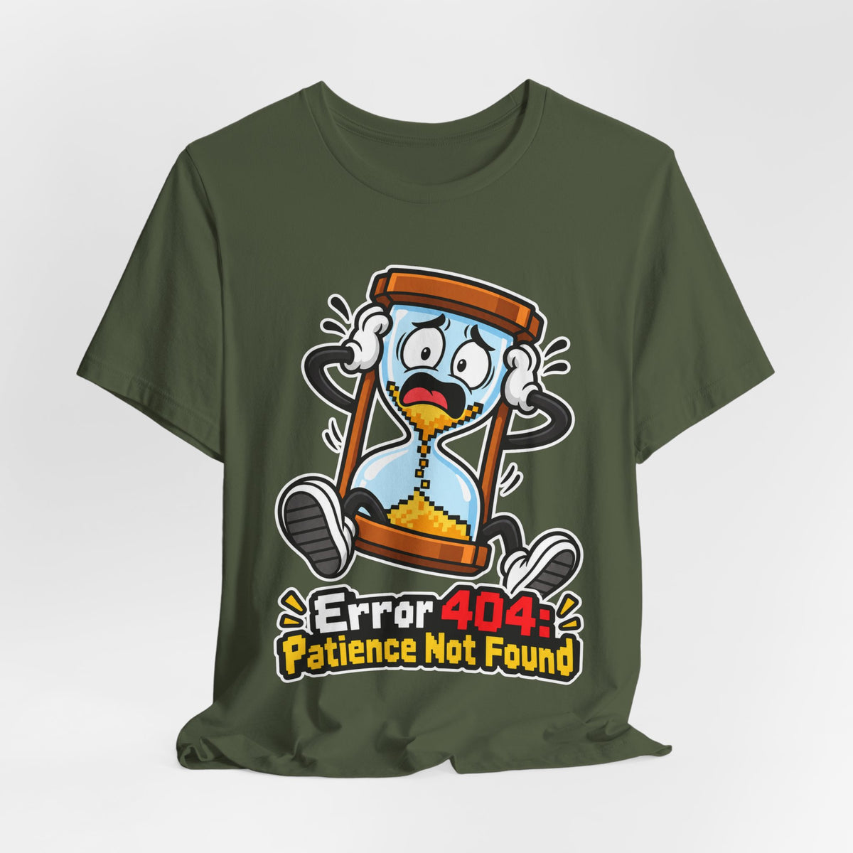 Error 404: Patience Not Found Funny Tech T-Shirt