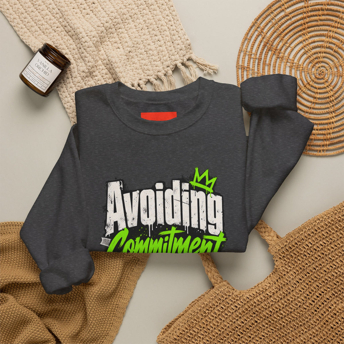 Avoiding Commitment Like A Pro Funny Self-Deprecating Sweatshirt