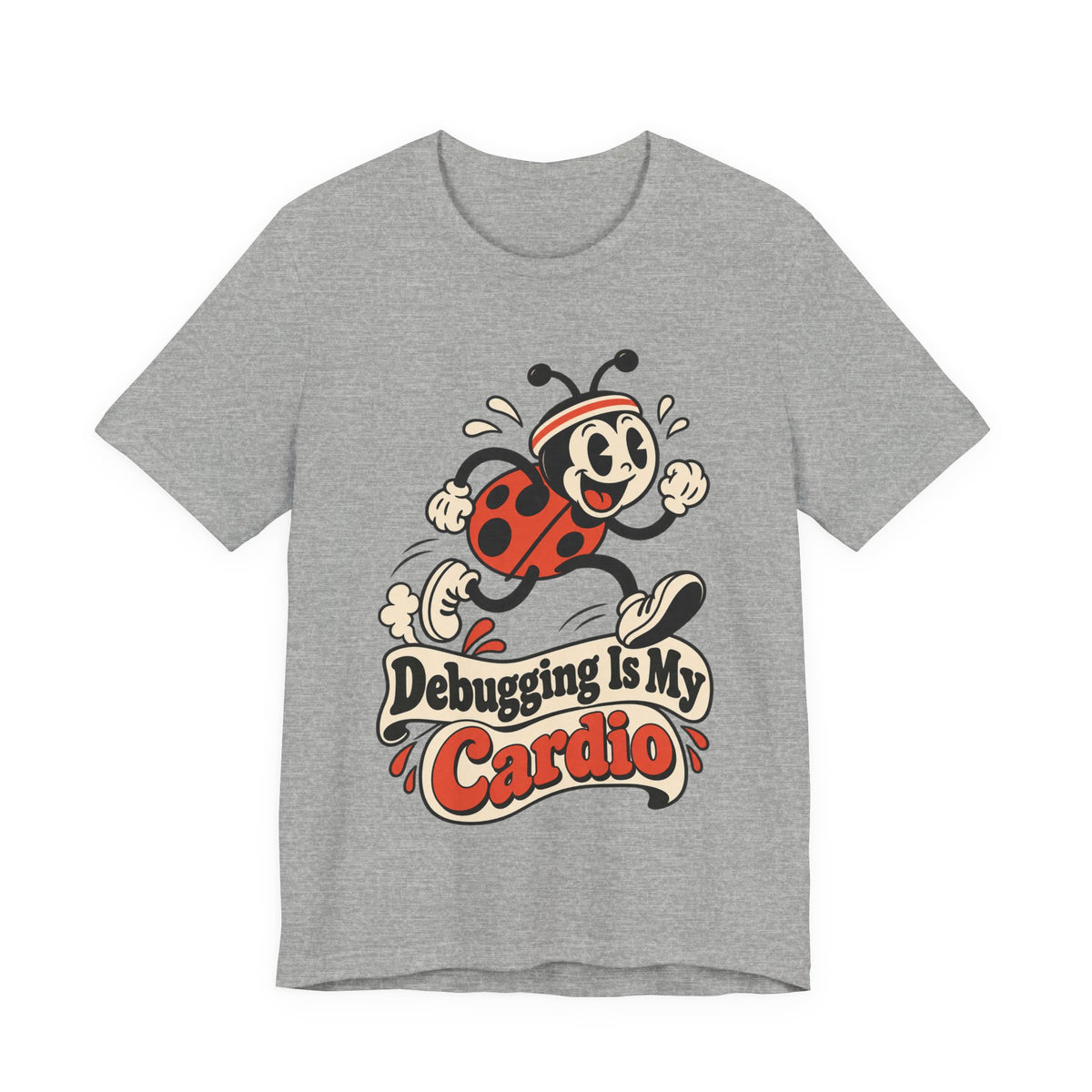 Debugging Is My Cardio Funny Programmer T-Shirt