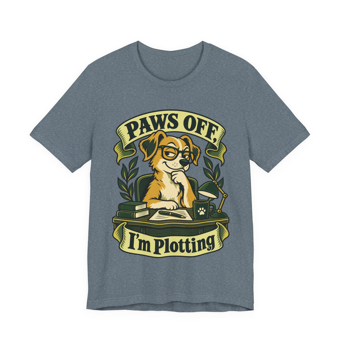 Paws Off, I’m Plotting Funny Pet Humor T-Shirt