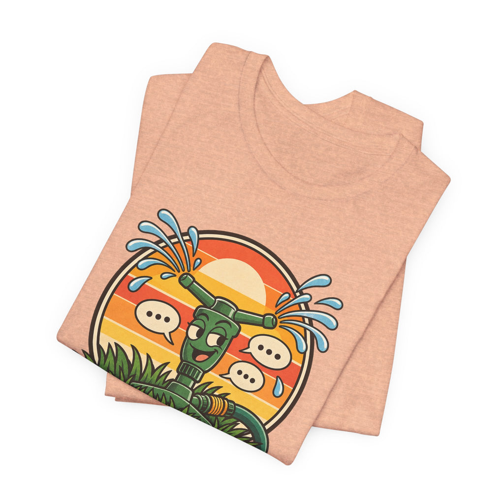 Fluent In Lawn Gossip Funny Gardening T-Shirt