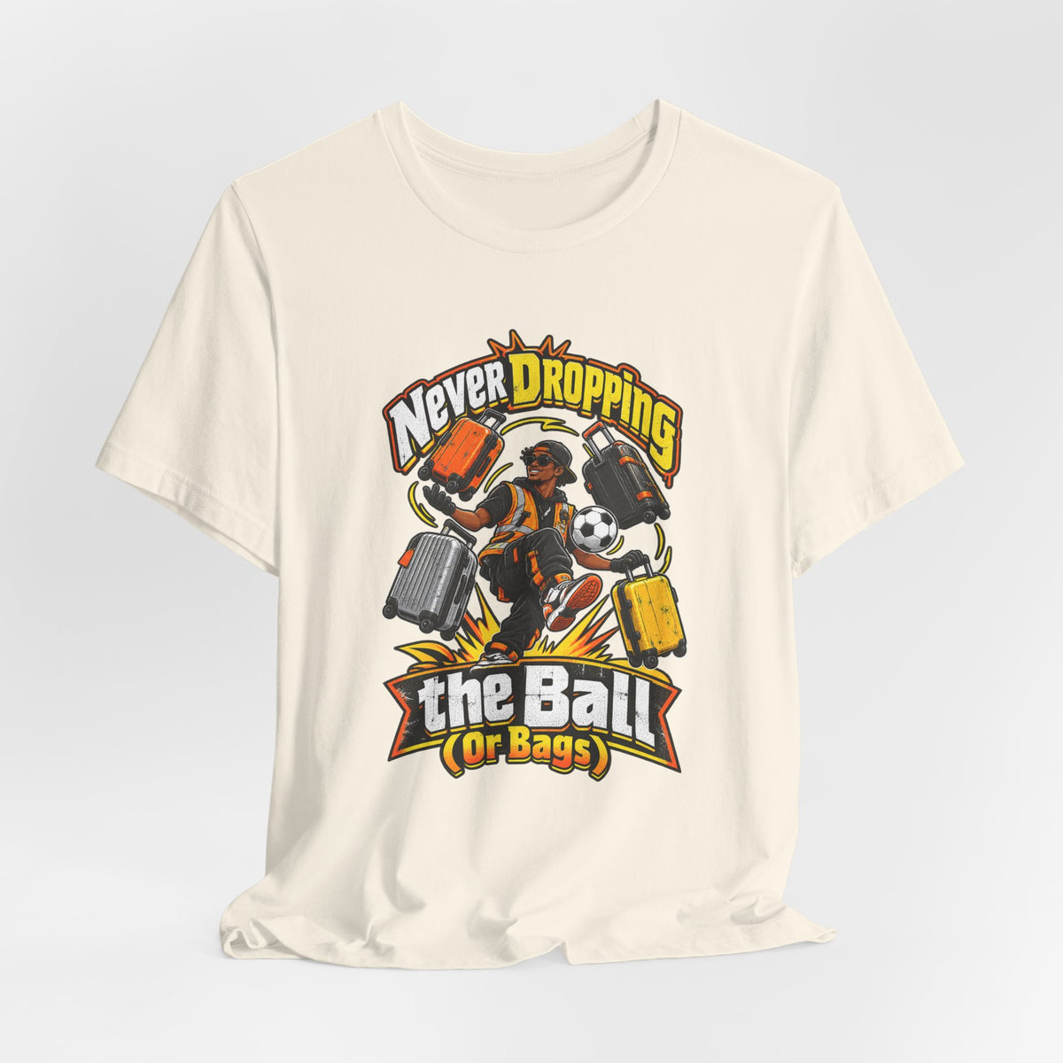 Never Dropping the Ball (Or Bags) Funny Baggage Handler T-Shirt