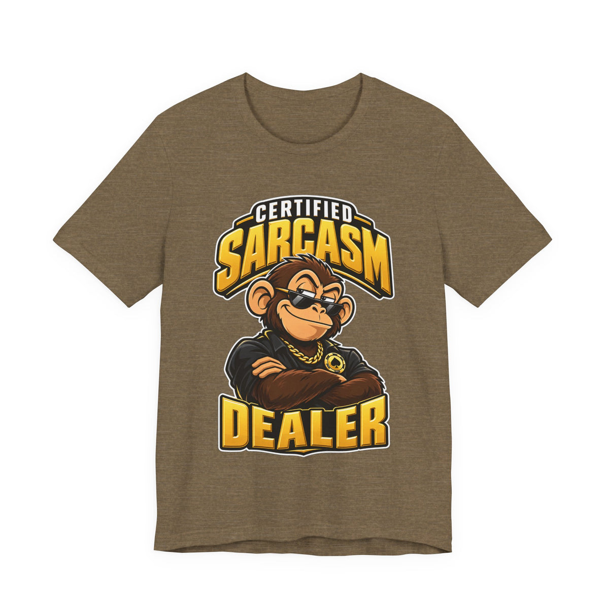 Certified Sarcasm Dealer Funny Sarcastic Humor T-Shirt