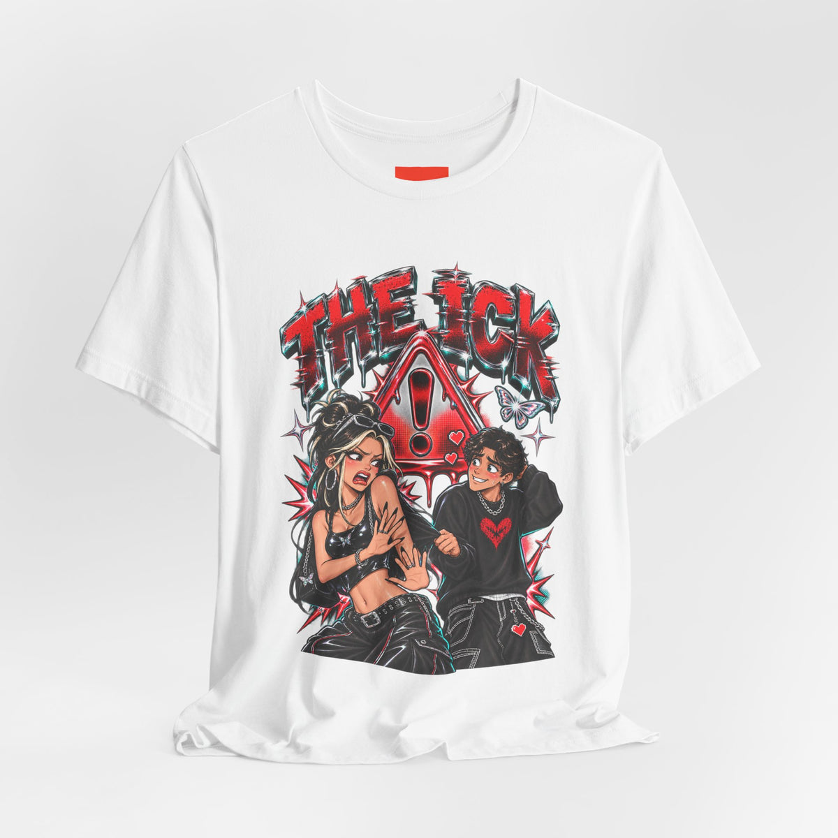 THE ICK Funny Y2K Graphic T-Shirt