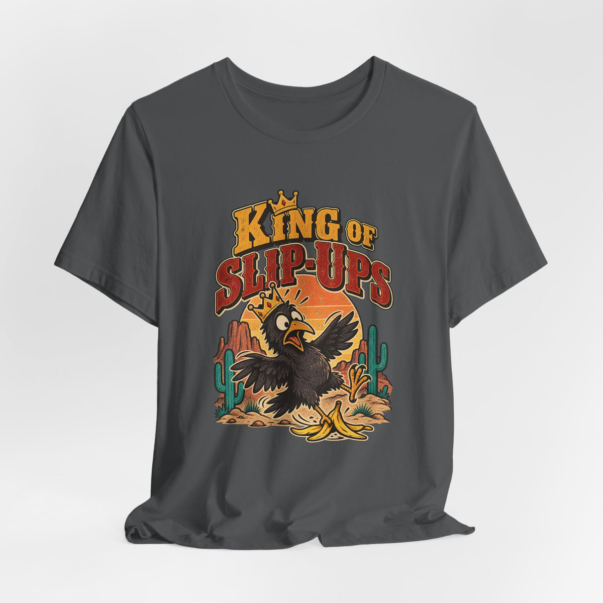 King of Slip-Ups Funny Western Ranch T-Shirt