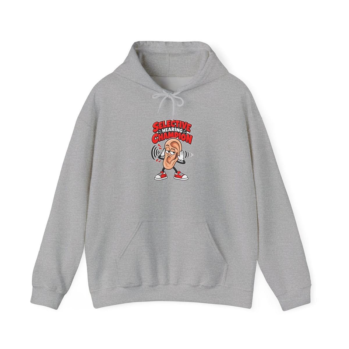 Selective Hearing Champion Funny Sarcastic Hoodie