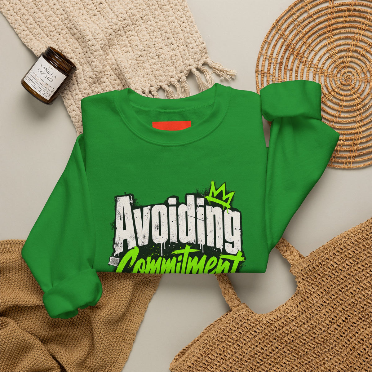Avoiding Commitment Like A Pro Funny Self-Deprecating Sweatshirt
