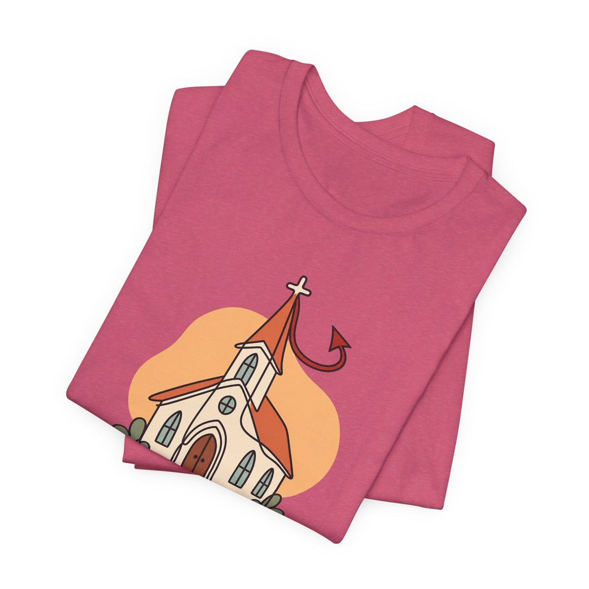 Today’s Schedule: Hell No Funny Christian Humor T-Shirt