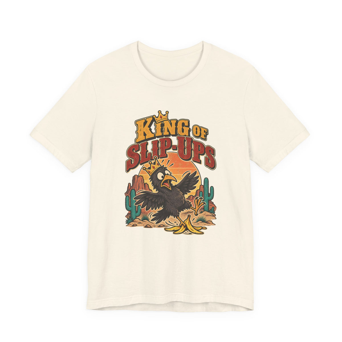 King of Slip-Ups Funny Western Ranch T-Shirt