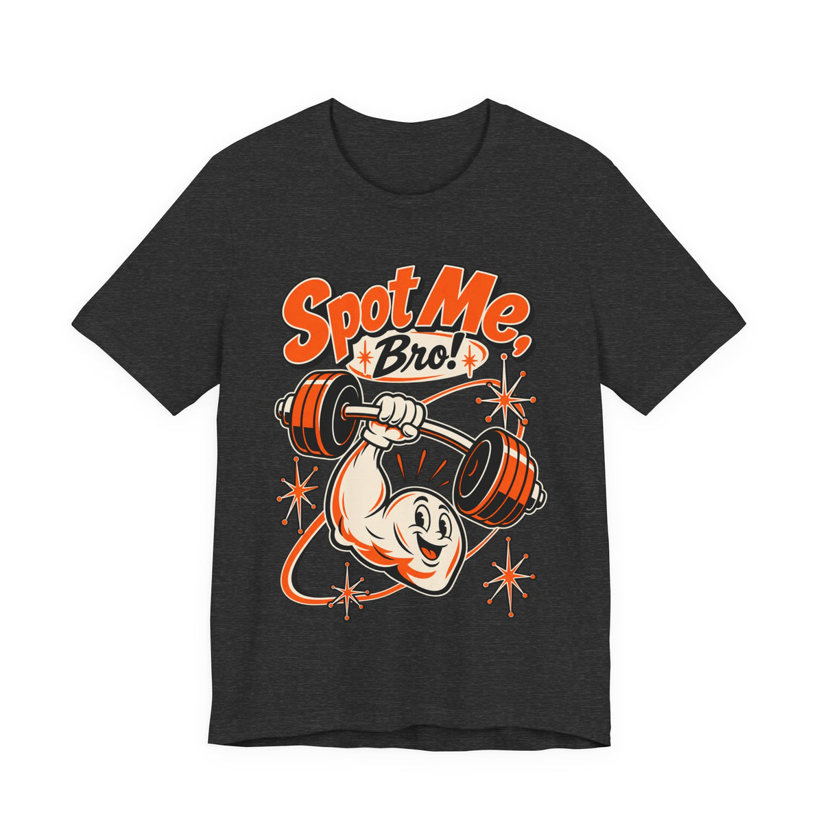 Spot Me, Bro! Funny Fitness T-Shirt