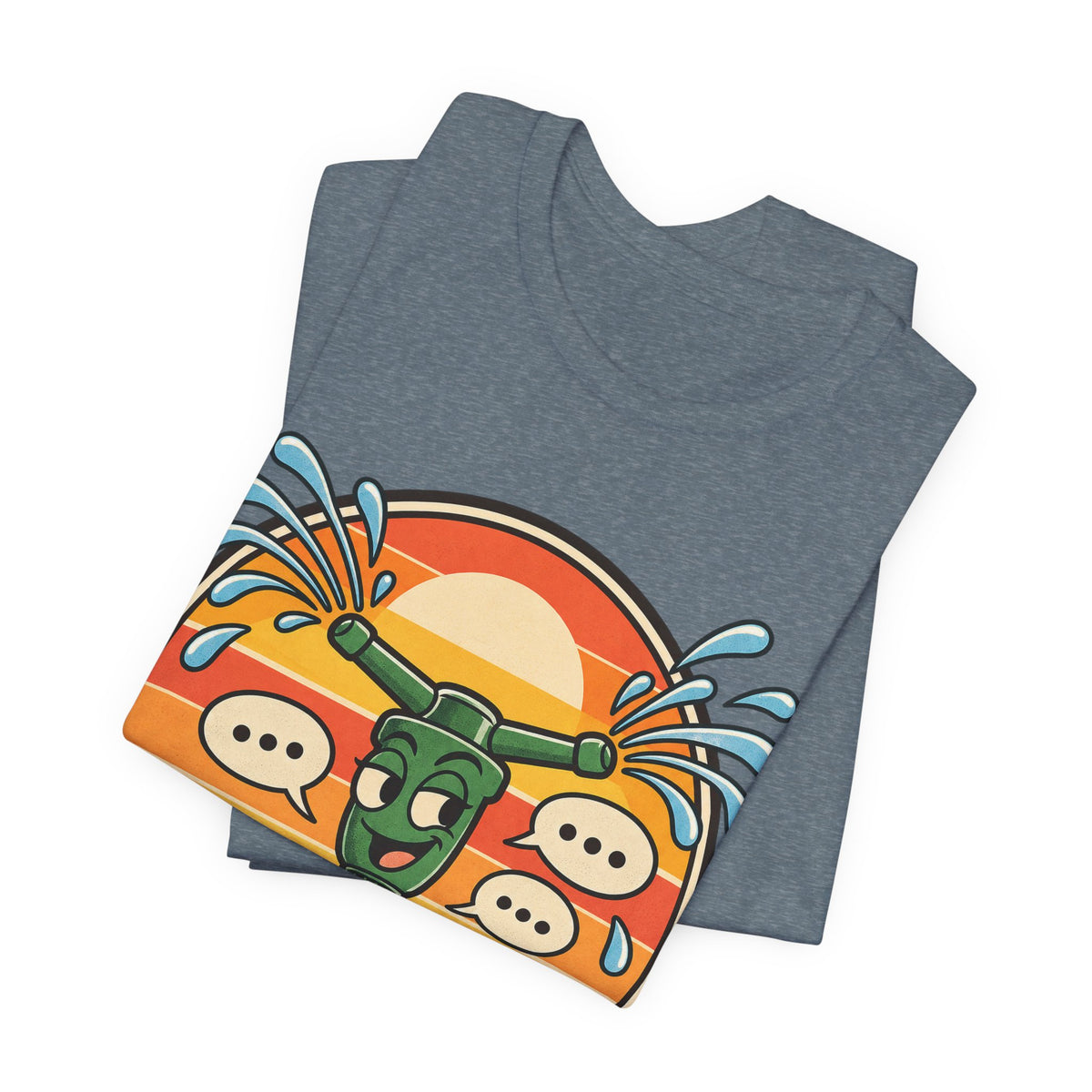 Fluent In Lawn Gossip Funny Gardening T-Shirt