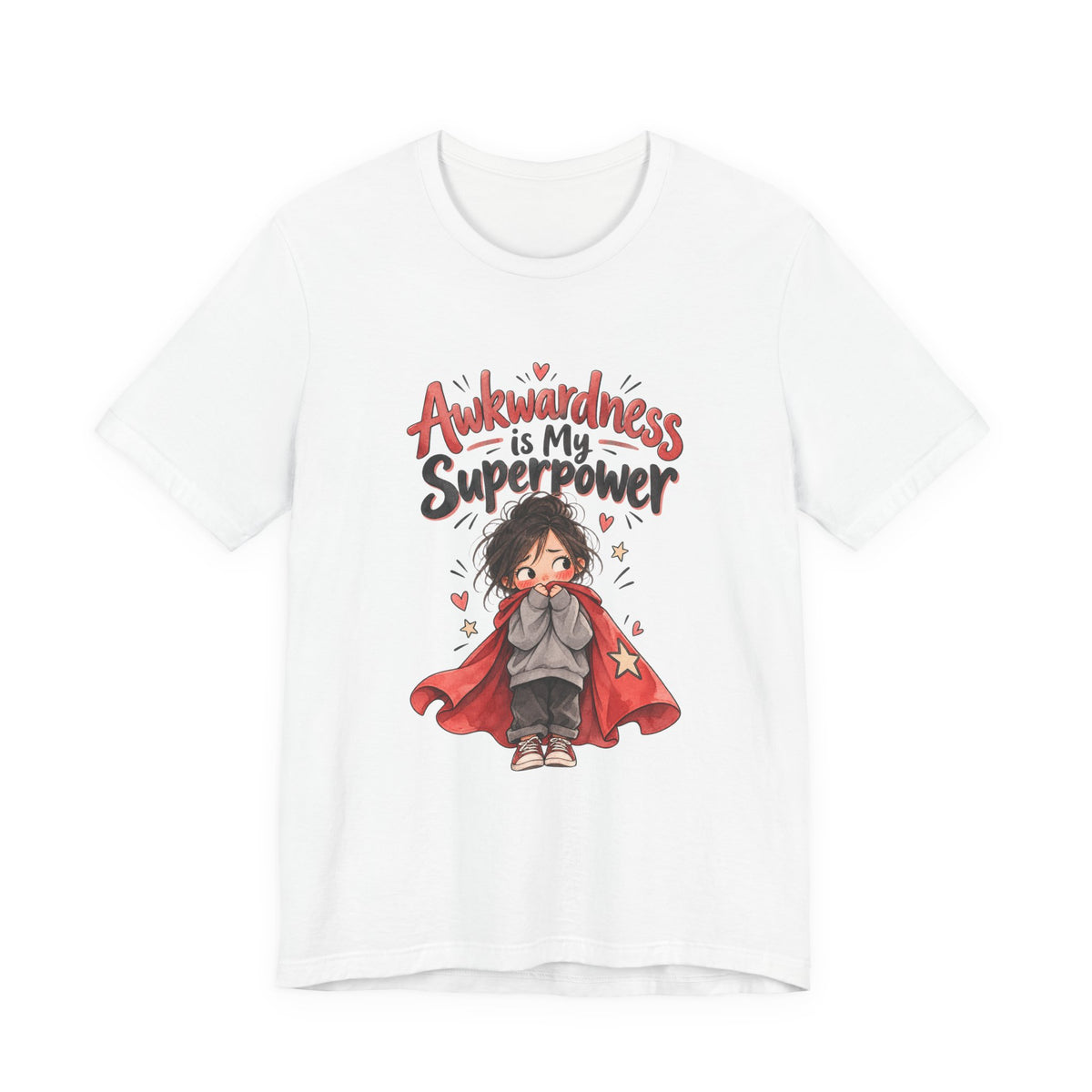 Awkwardness is My Superpower Funny Introvert T-Shirt