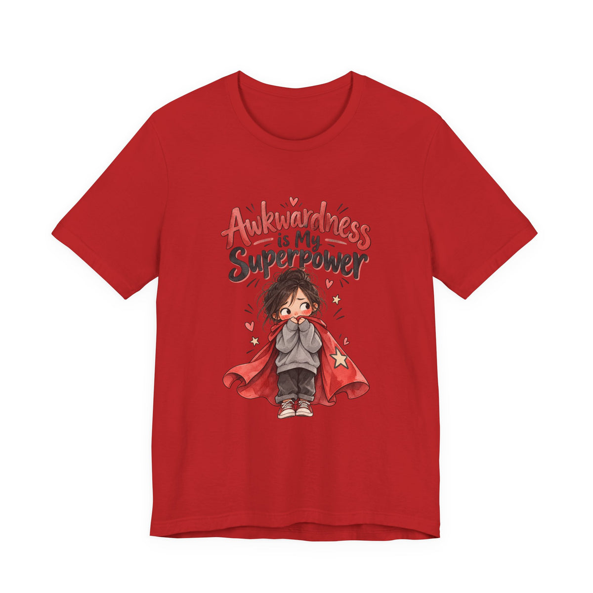 Awkwardness is My Superpower Funny Introvert T-Shirt
