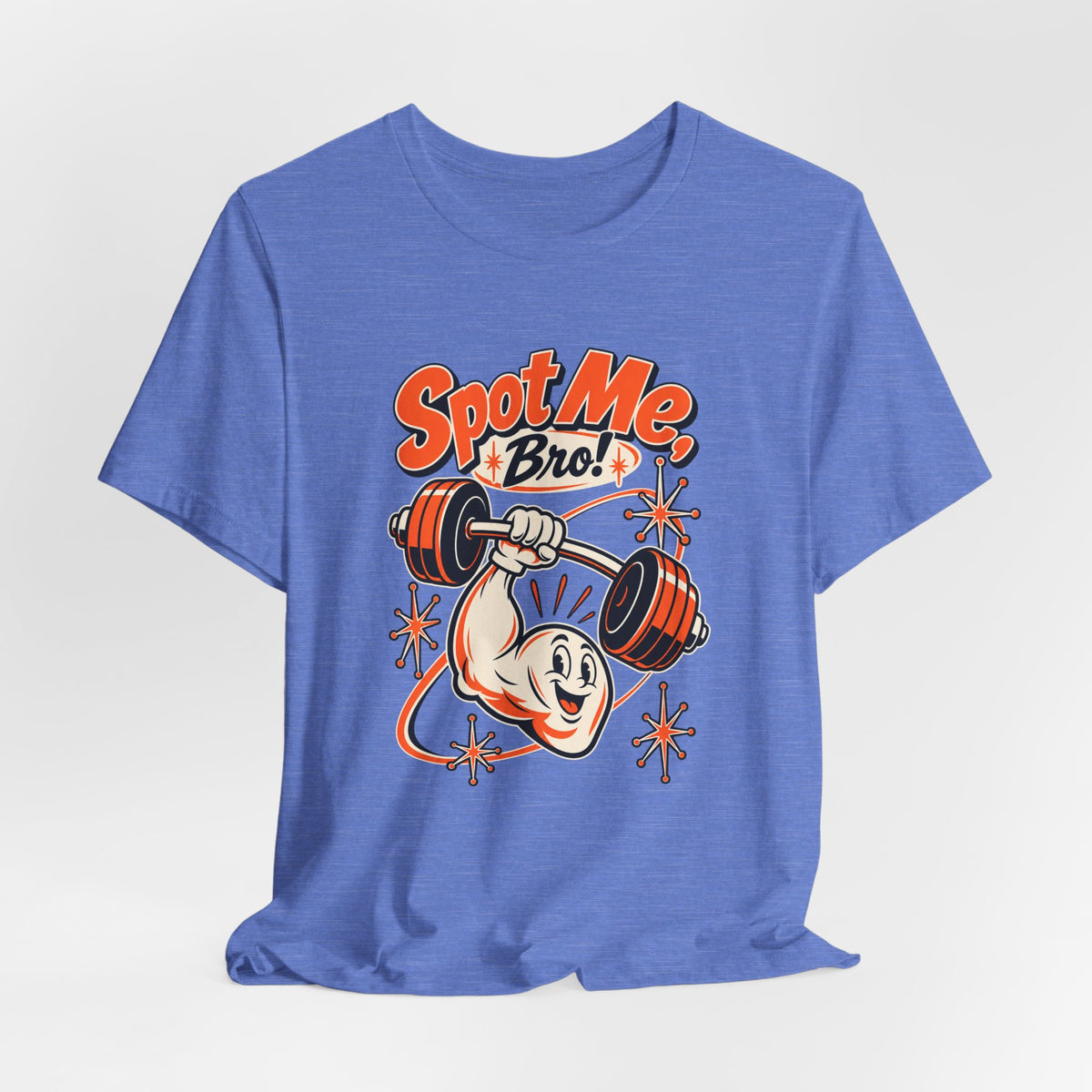 Spot Me, Bro! Funny Fitness T-Shirt