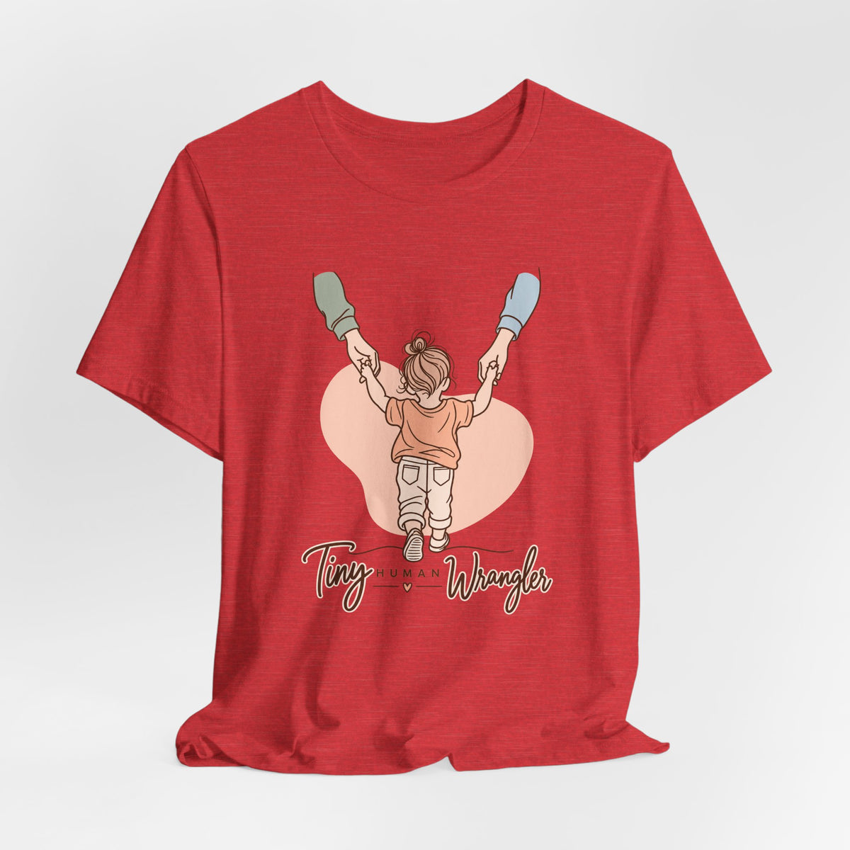 Tiny Human Wrangler Funny Parent T-Shirt