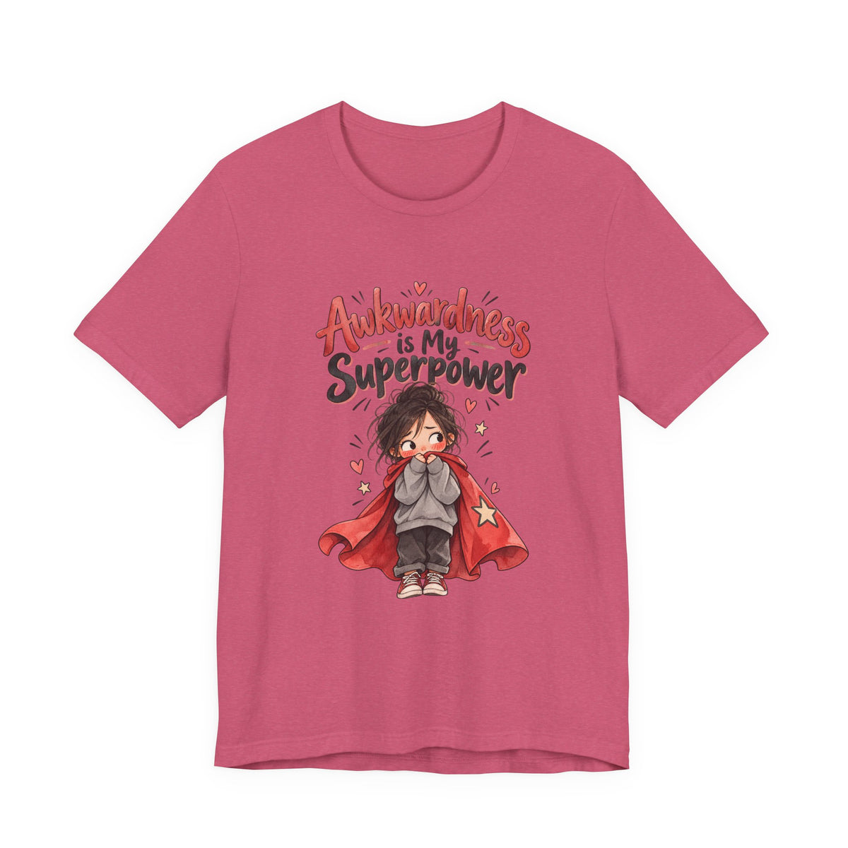 Awkwardness is My Superpower Funny Introvert T-Shirt
