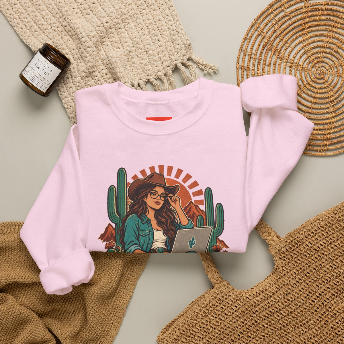 Girls Break Code, Not Hearts Funny Programmer Sweatshirt