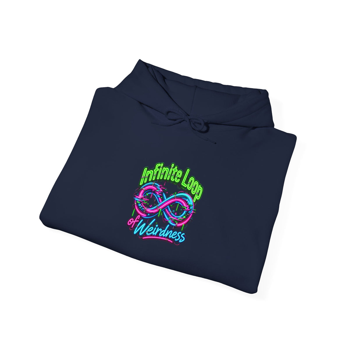 Infinite Loop of Weirdness Funny Programmer Hoodie