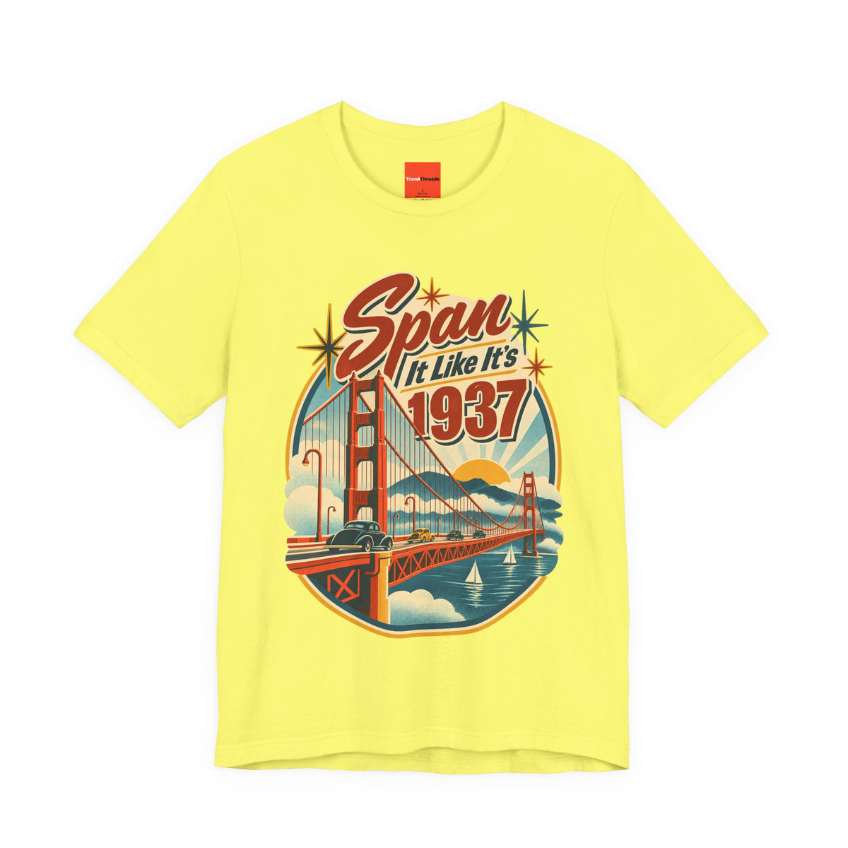 Span It Like It’s 1937 Funny Retro T-Shirt
