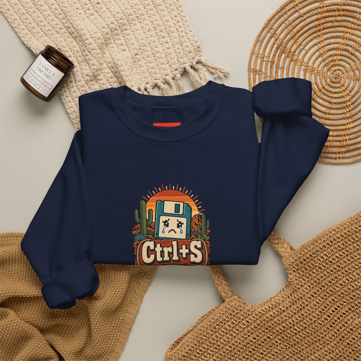 Ctrl+S Or Cry Trying Funny Programmer Sweatshirt