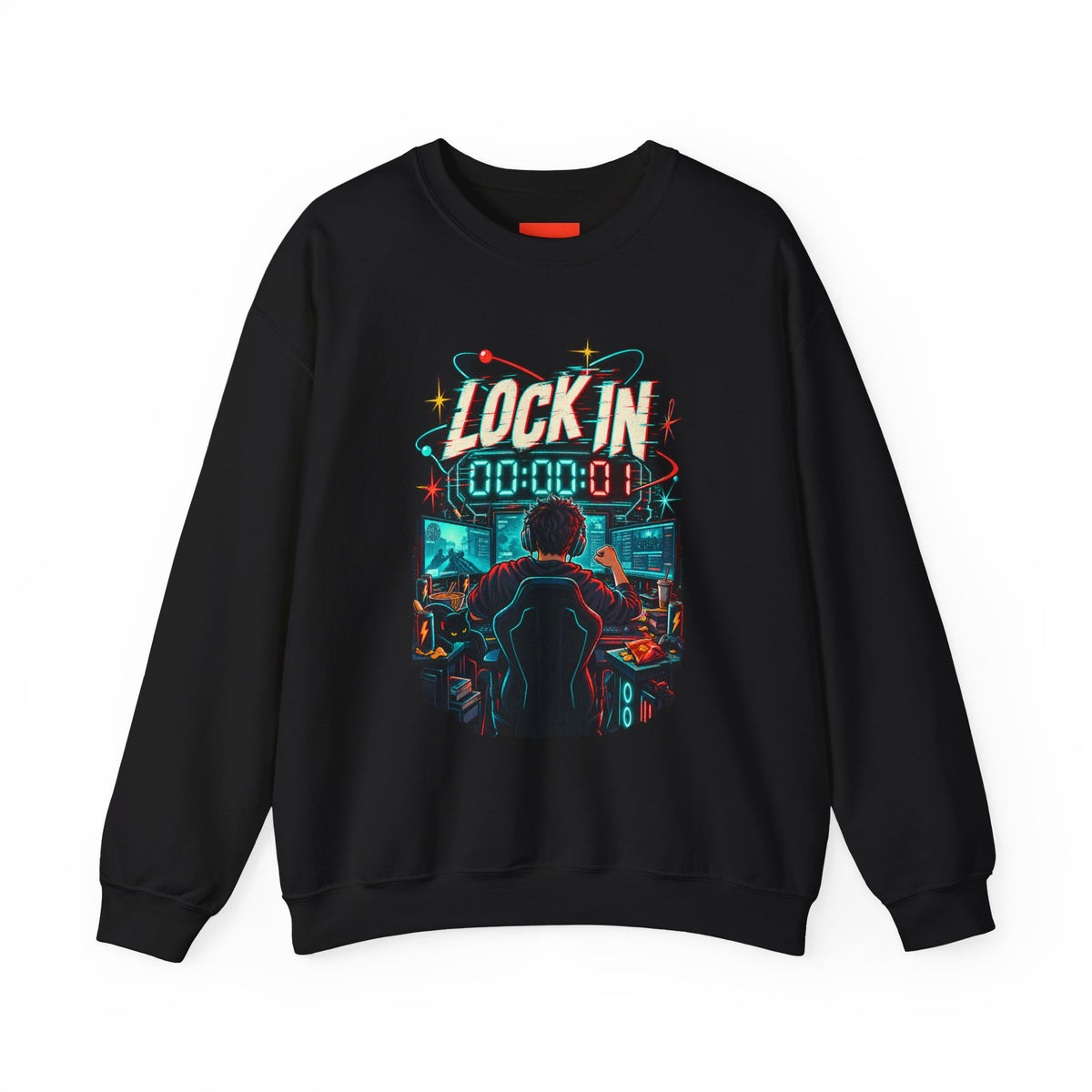 LOCK IN Funny Y2K Style General Sweatshirt