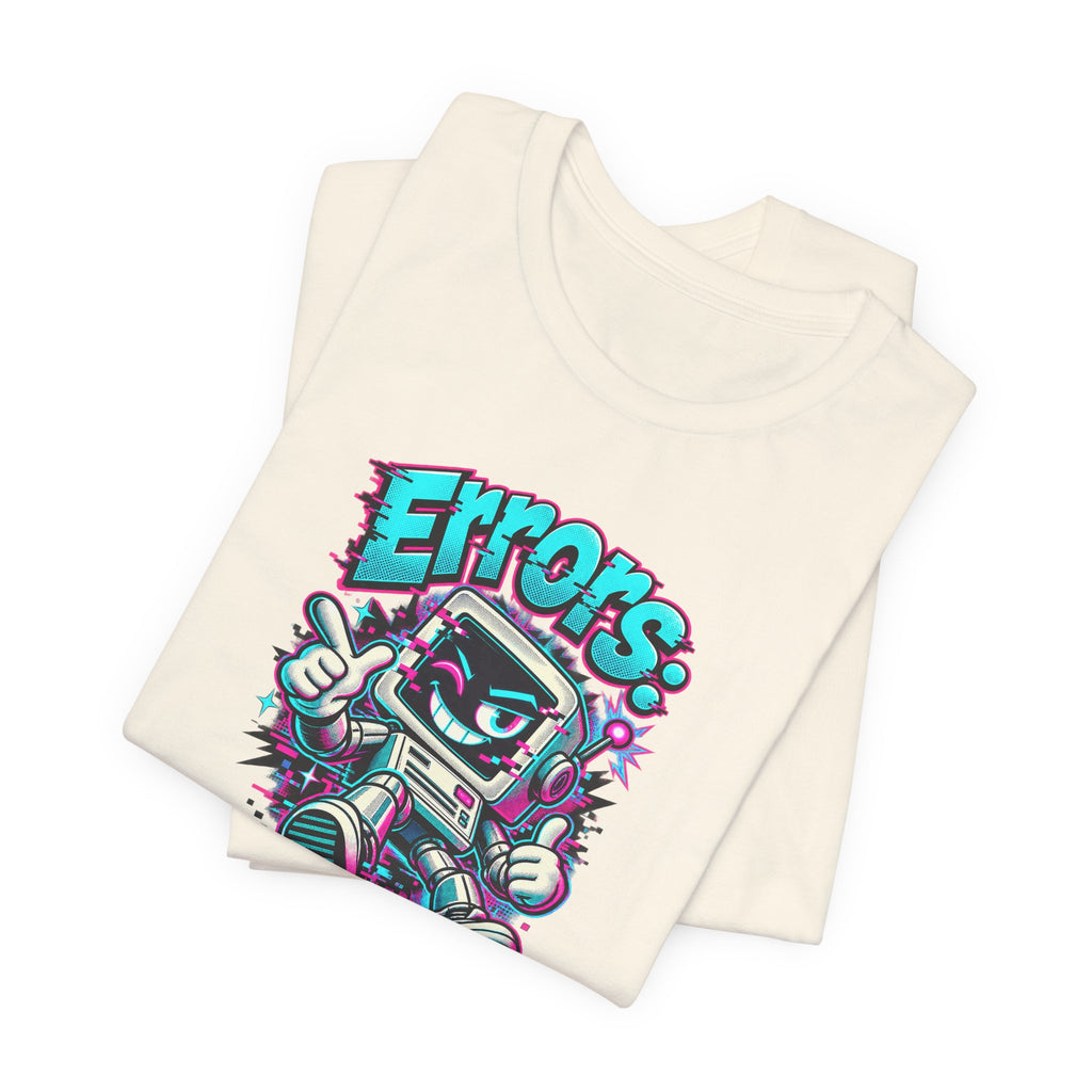 "Errors: The Bot’s Best Feature" Funny Programmer T-Shirt