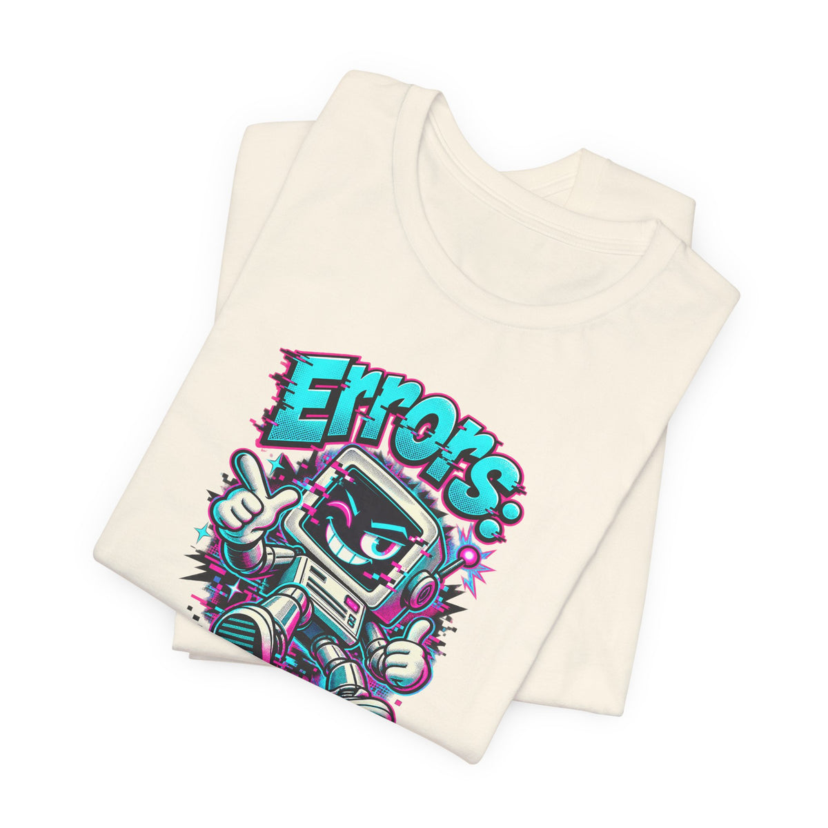 "Errors: The Bot’s Best Feature" Funny Programmer T-Shirt