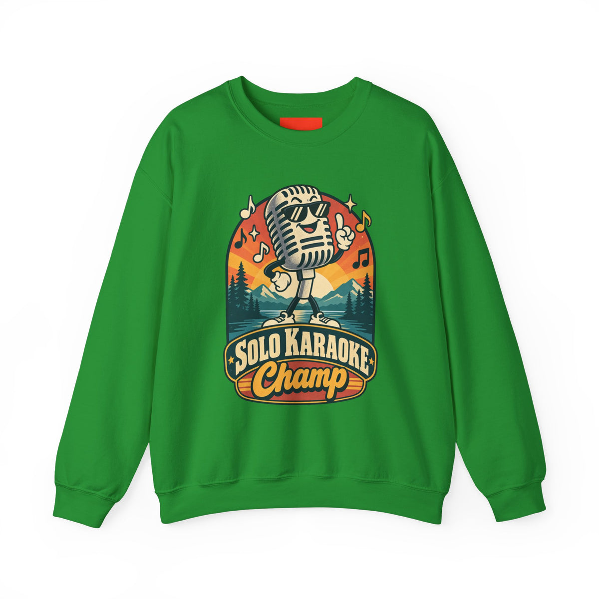 Solo Karaoke Champ Funny Karaoke Sweatshirt