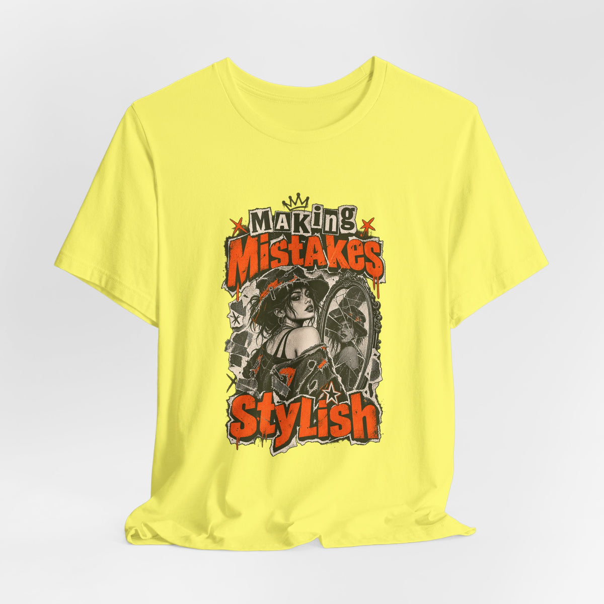 Making Mistakes Stylish Funny Self-Deprecating T-Shirt