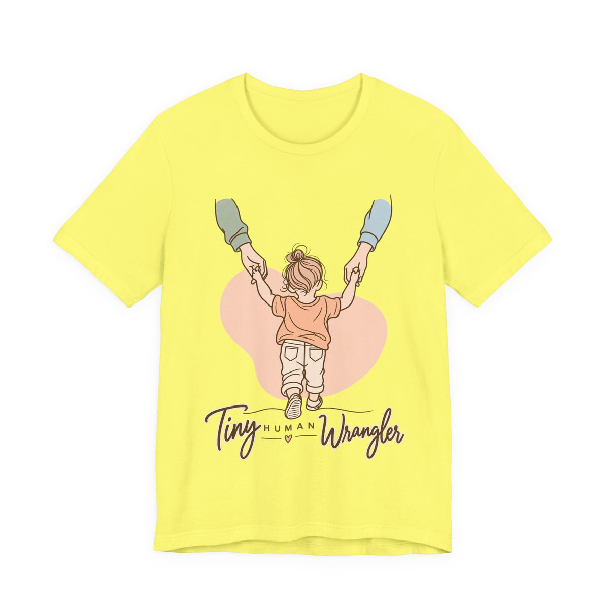 Tiny Human Wrangler Funny Parent T-Shirt