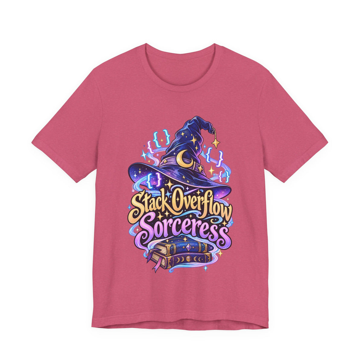 Stack Overflow Sorceress Funny Programmer T-Shirt