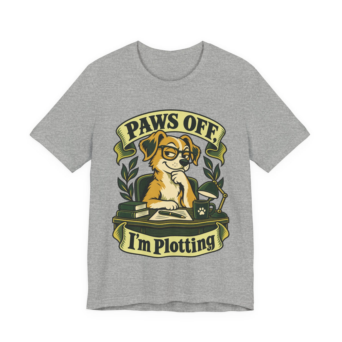 Paws Off, I’m Plotting Funny Pet Humor T-Shirt