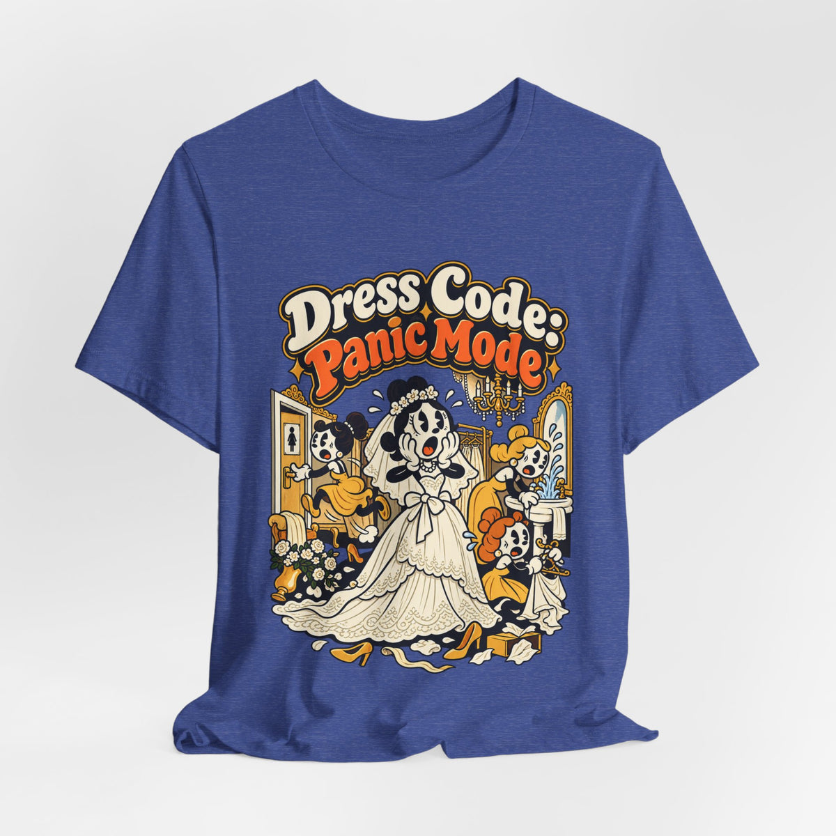 Dress Code: Panic Mode Funny Sarcastic T-Shirt