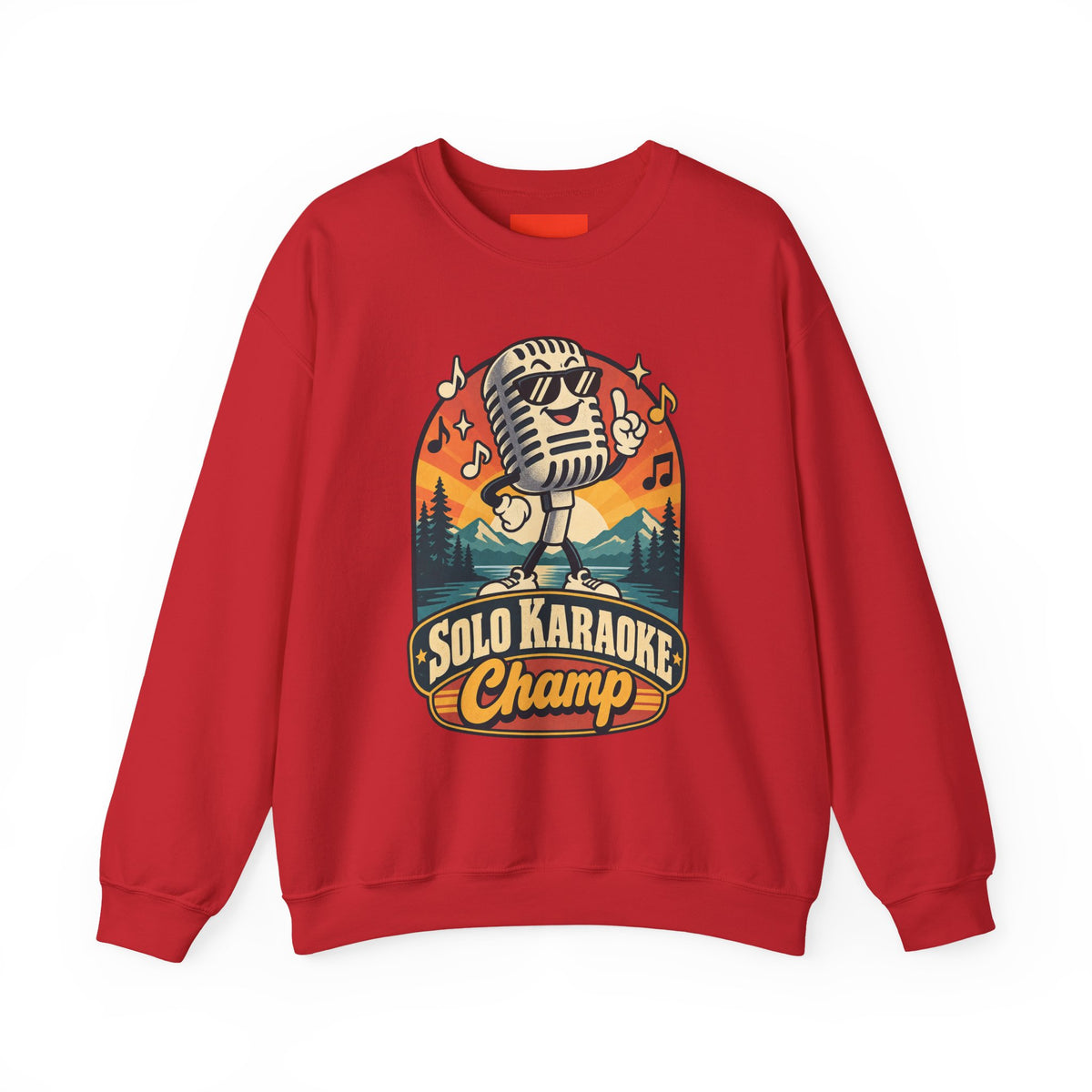 Solo Karaoke Champ Funny Karaoke Sweatshirt