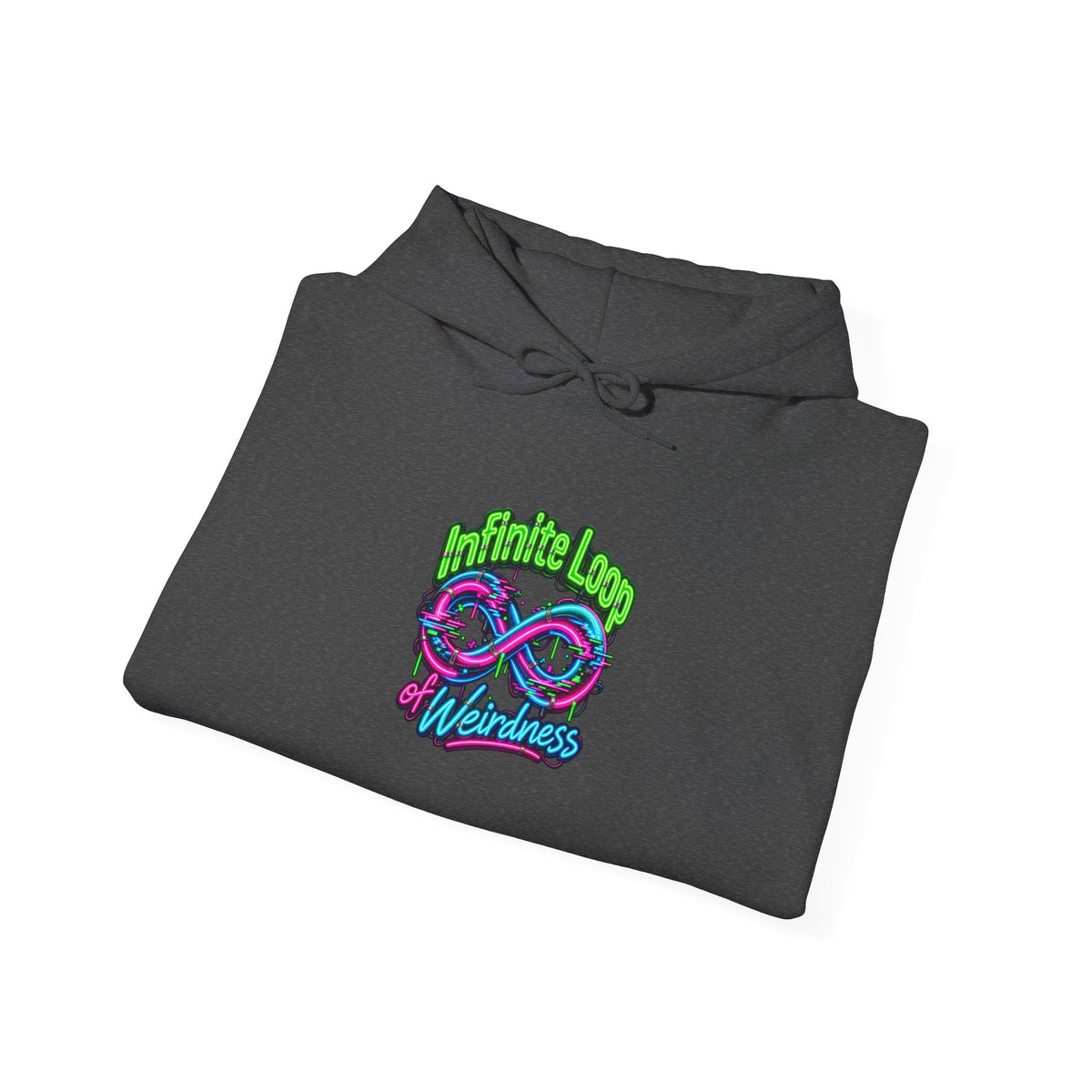 Infinite Loop of Weirdness Funny Programmer Hoodie