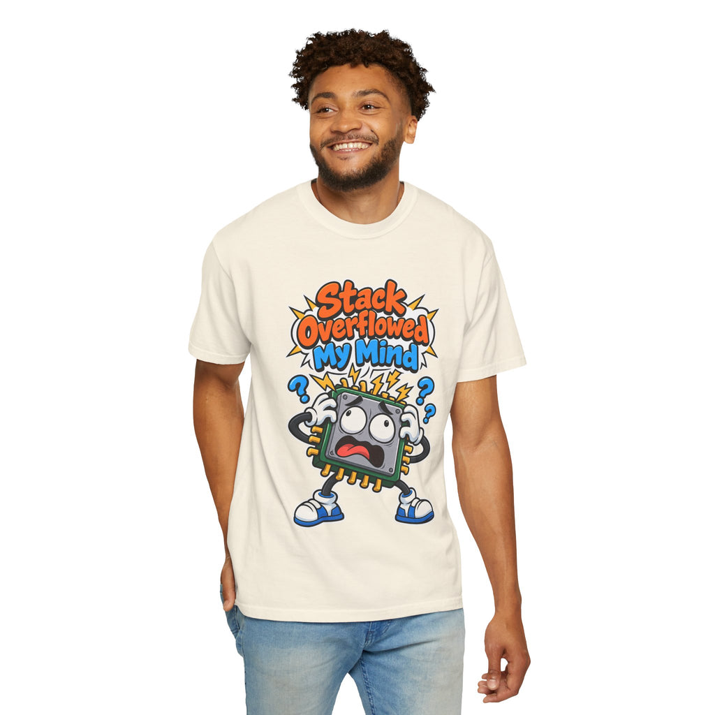 Stack Overflowed My Mind Funny Programmer T-Shirt