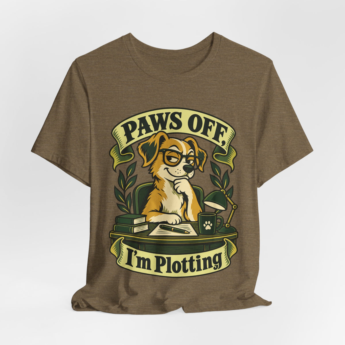 Paws Off, I’m Plotting Funny Pet Humor T-Shirt