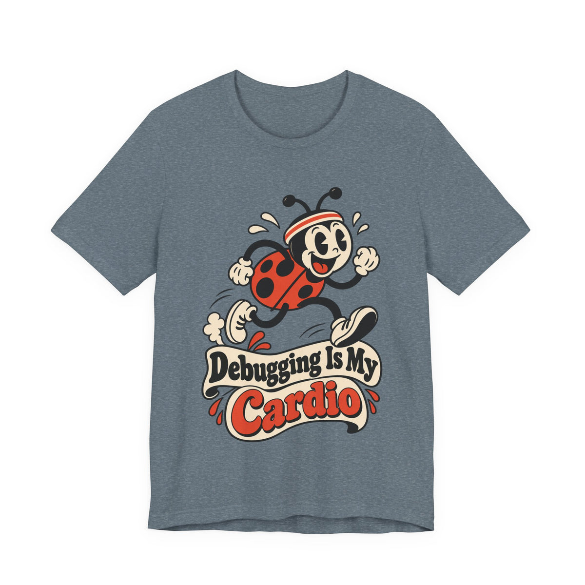 Debugging Is My Cardio Funny Programmer T-Shirt