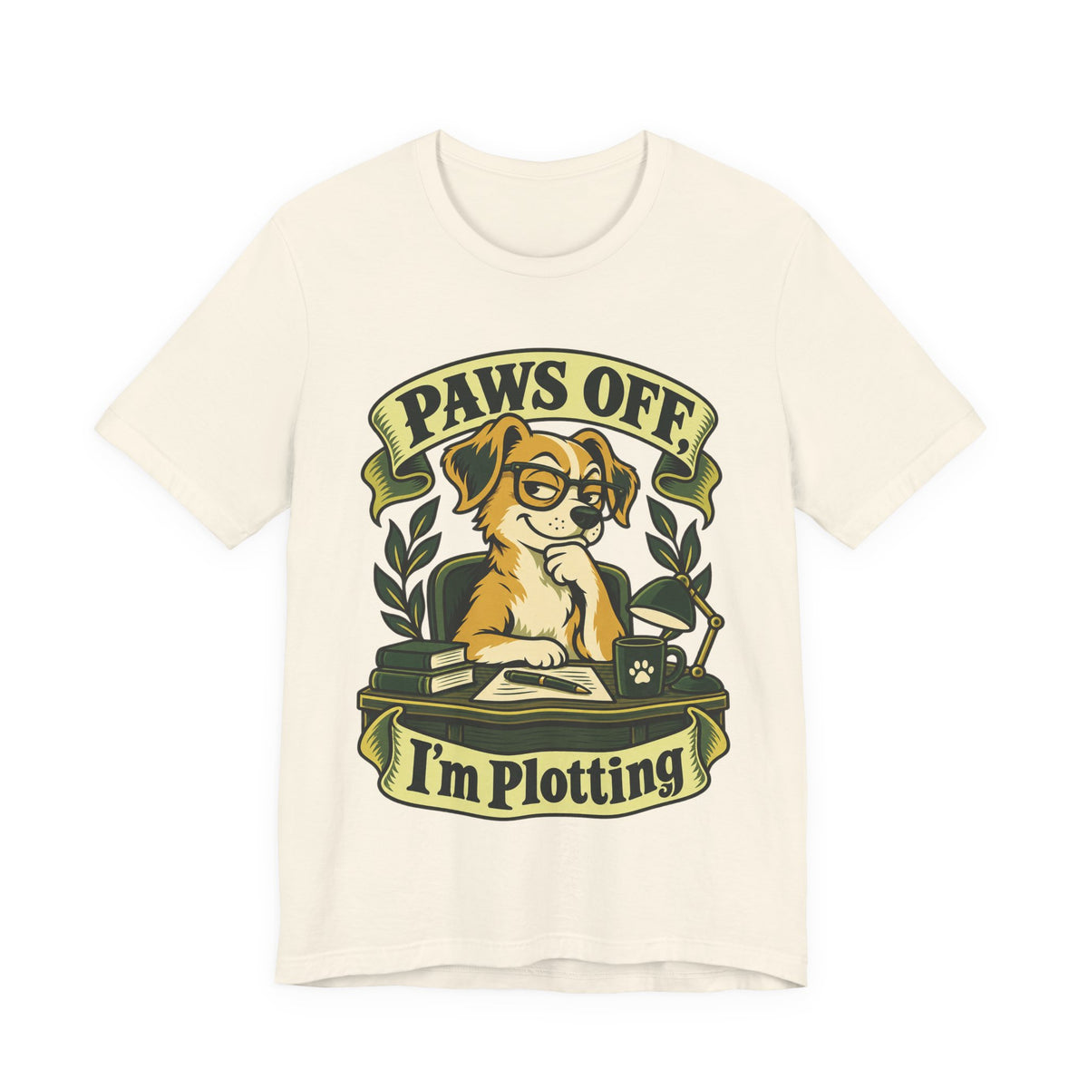 Paws Off, I’m Plotting Funny Pet Humor T-Shirt