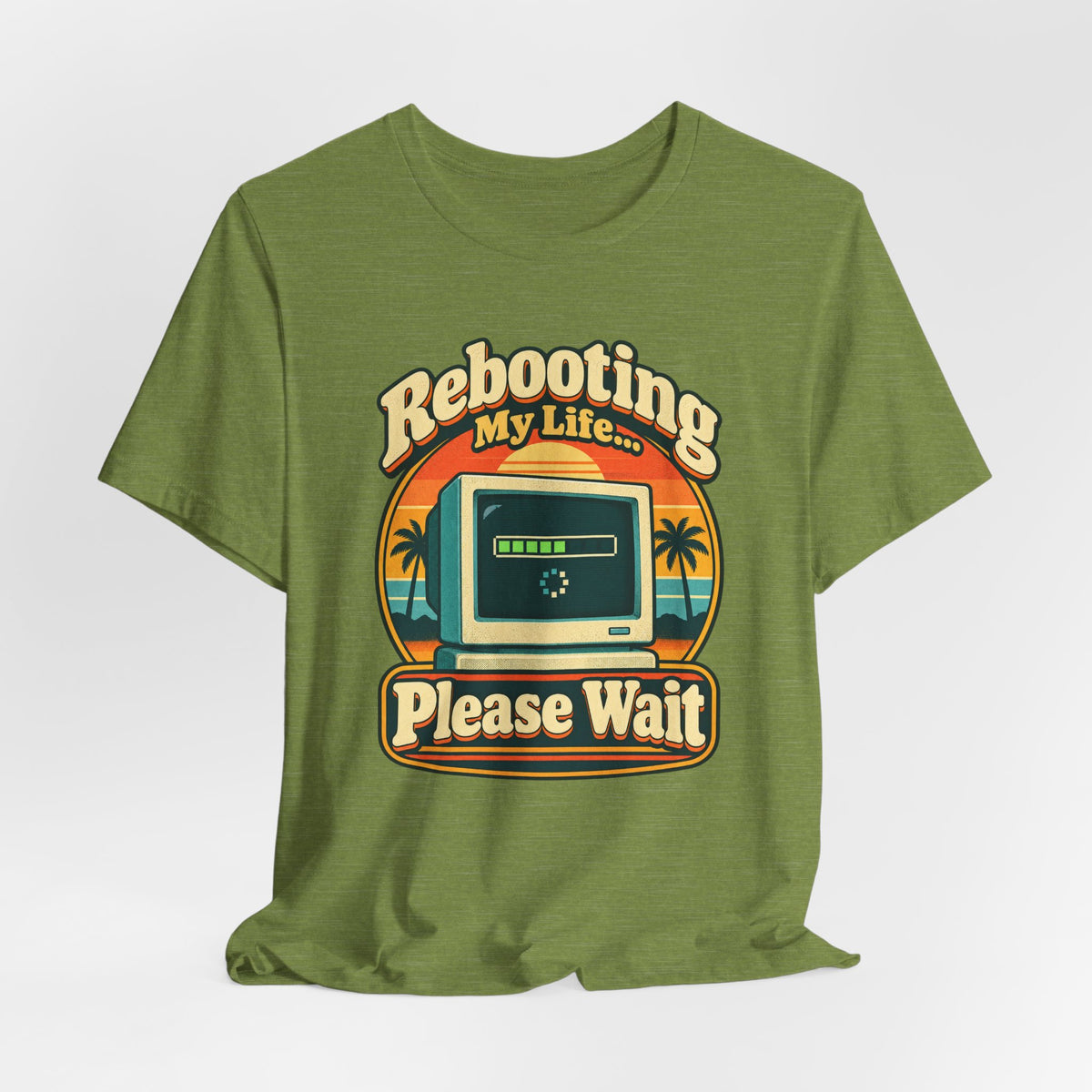 Rebooting My Life... Please Wait Funny Tech T-Shirt